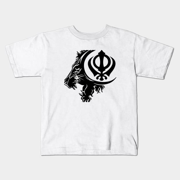 Khanda Kids T-Shirt by Guri386